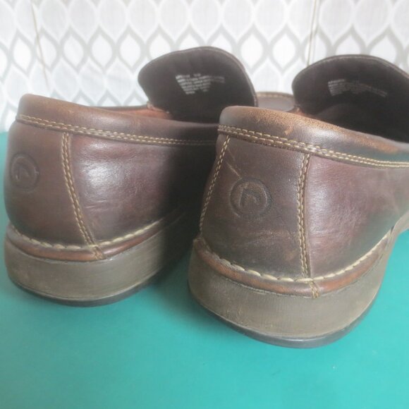 Rockport Mens Size 11 Loafer Driving Shoes Brown Leather Slip On Comfort Shoes. - Picture 12 of 16